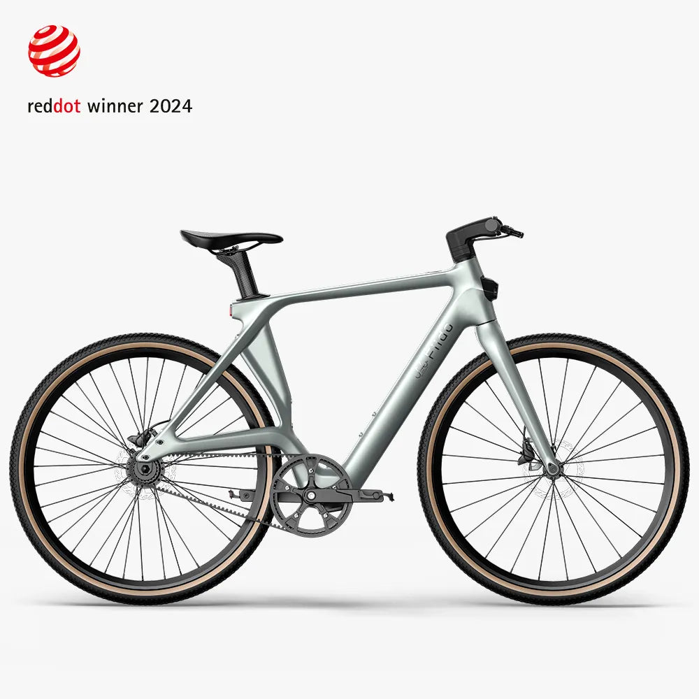Fiido AIR| Bicicletta elettrica Urbana | Ultraleggero in Fibra di Carbonio | Motore 250W 35Nm |  DMEGC 208,8 Wh | Sensore di coppia | Freni idraulici | Autonomia 60 Km| GARANZIA ITALIANA