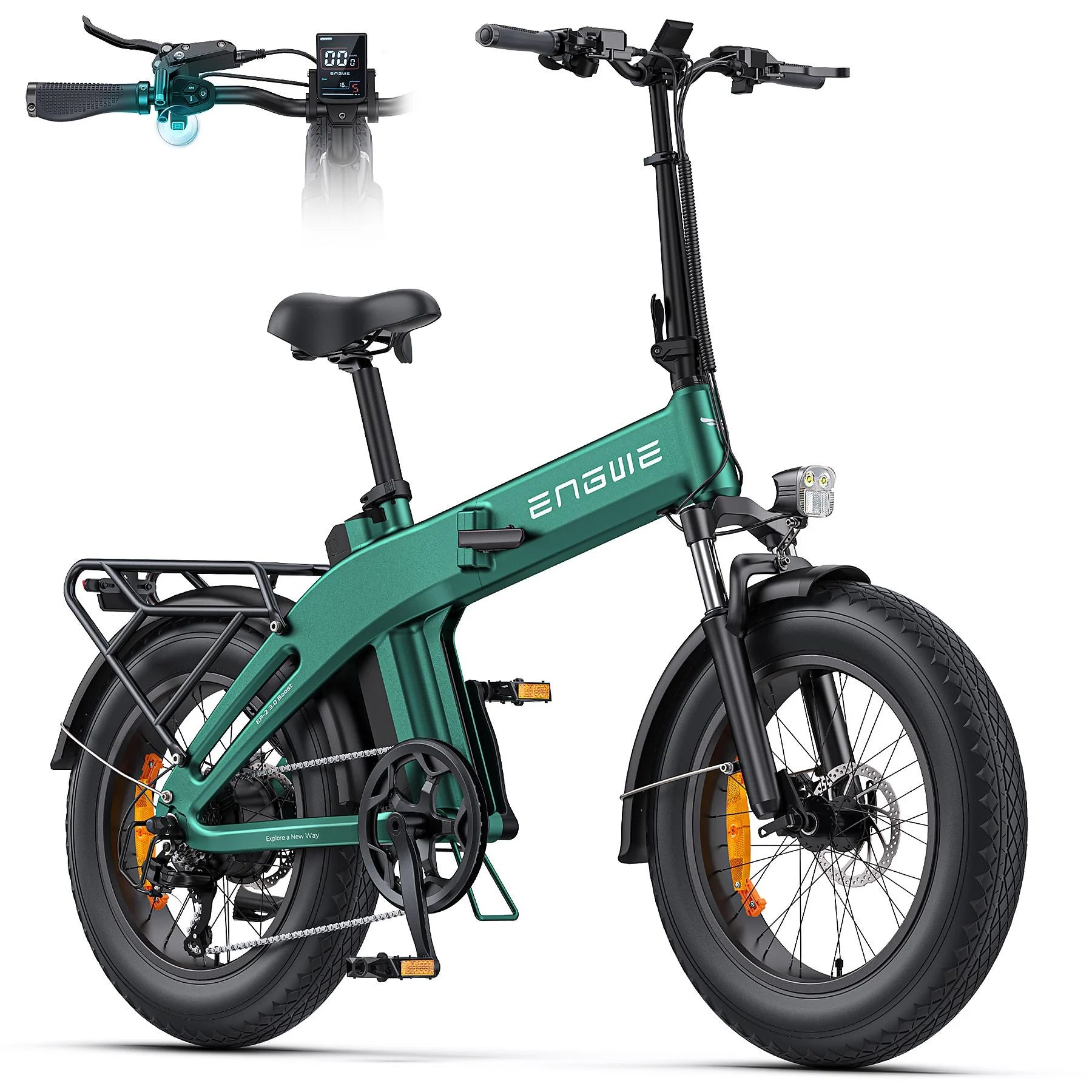 ENGWE EP-2 3.0 Boost | Bicicletta Elettrica Pieghevole | Motore 250W | Sensore di coppia | Freni Idraulici | GARANZIA ITALIANA e 100% A NORMA