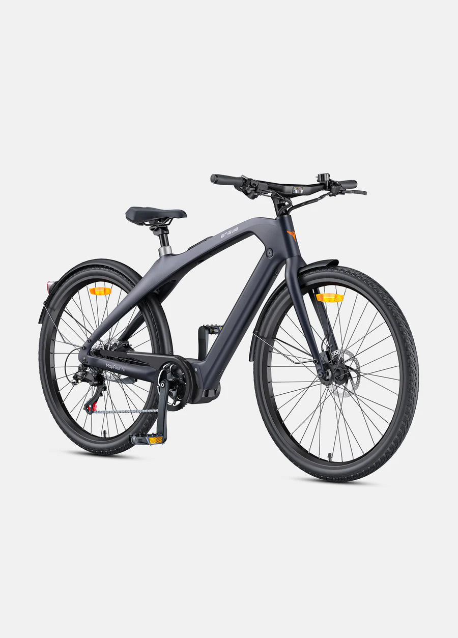 ENGWE MAPFOUR N1 PRO | Bicicletta Elettrica in Fibra di Carbonio | Motore centrale 250W | Cinghia in carbonio | Sensore di coppia | Batteria Samsung 100km | GARANZIA ITALIANA