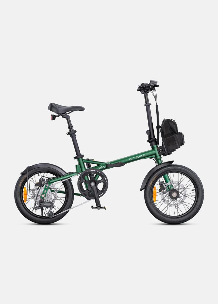 ENGWE ZIP Bicicletta Elettrica Pieghevole | Motore 250W | Sensore di coppia | Freni Idraulici | Batteria LG Portatile 36V 10Ah 120Km | GARANZIA ITALIANA