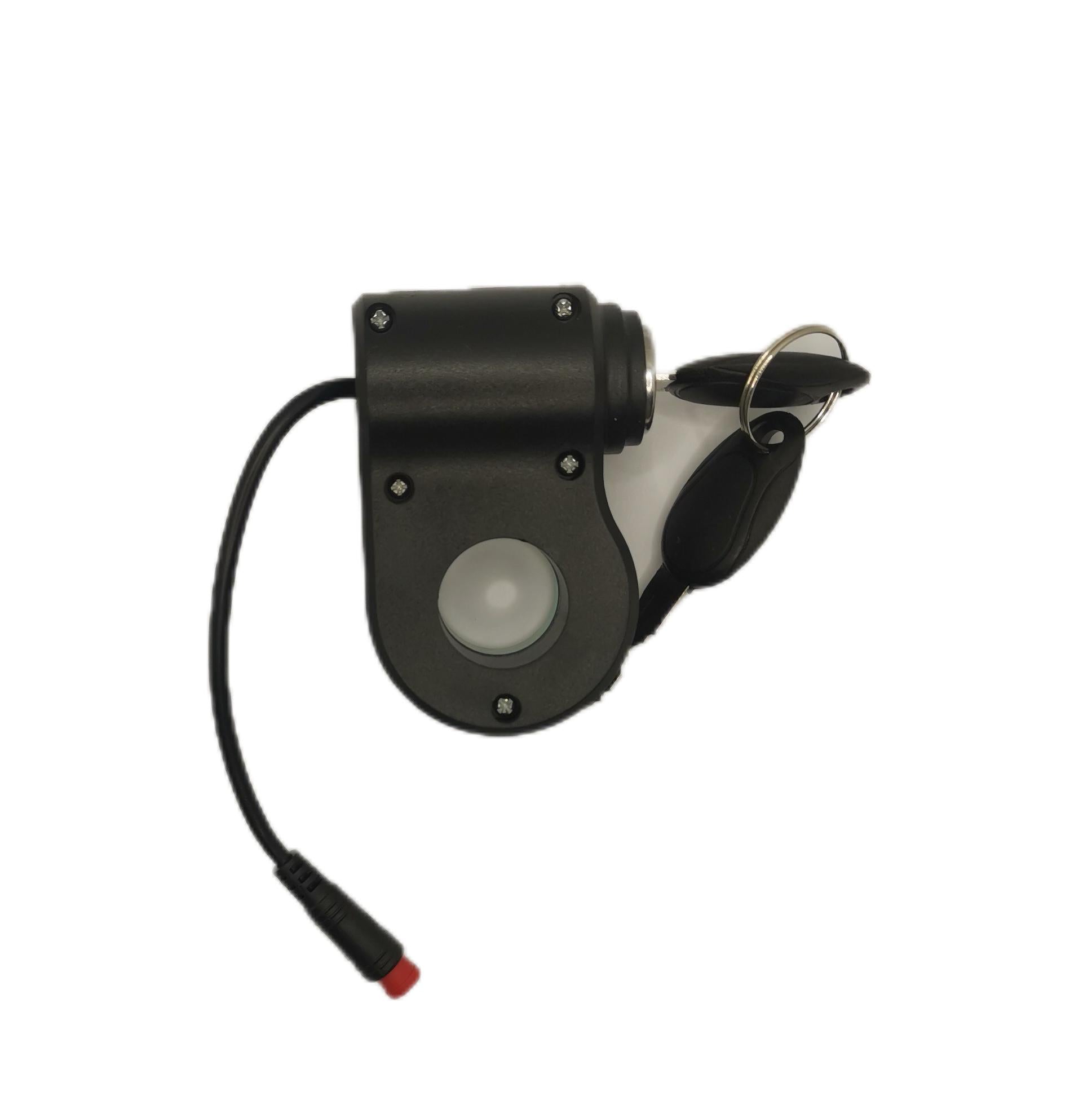 Blocco di Chiave Originale (VERSIONE B) per monopattino elettrico Kukirin G2 max e Kukirin G2 Pro con connettore stagno (2 pin)