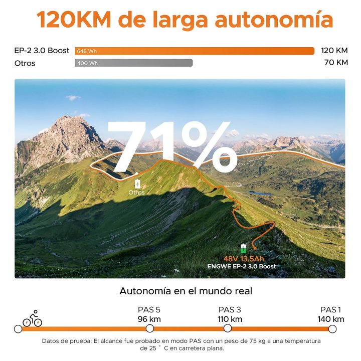 ENGWE EP-2 3.0 Boost | Bicicletta Elettrica Pieghevole | Motore 250W | Sensore di coppia | Freni Idraulici | GARANZIA ITALIANA e 100% A NORMA
