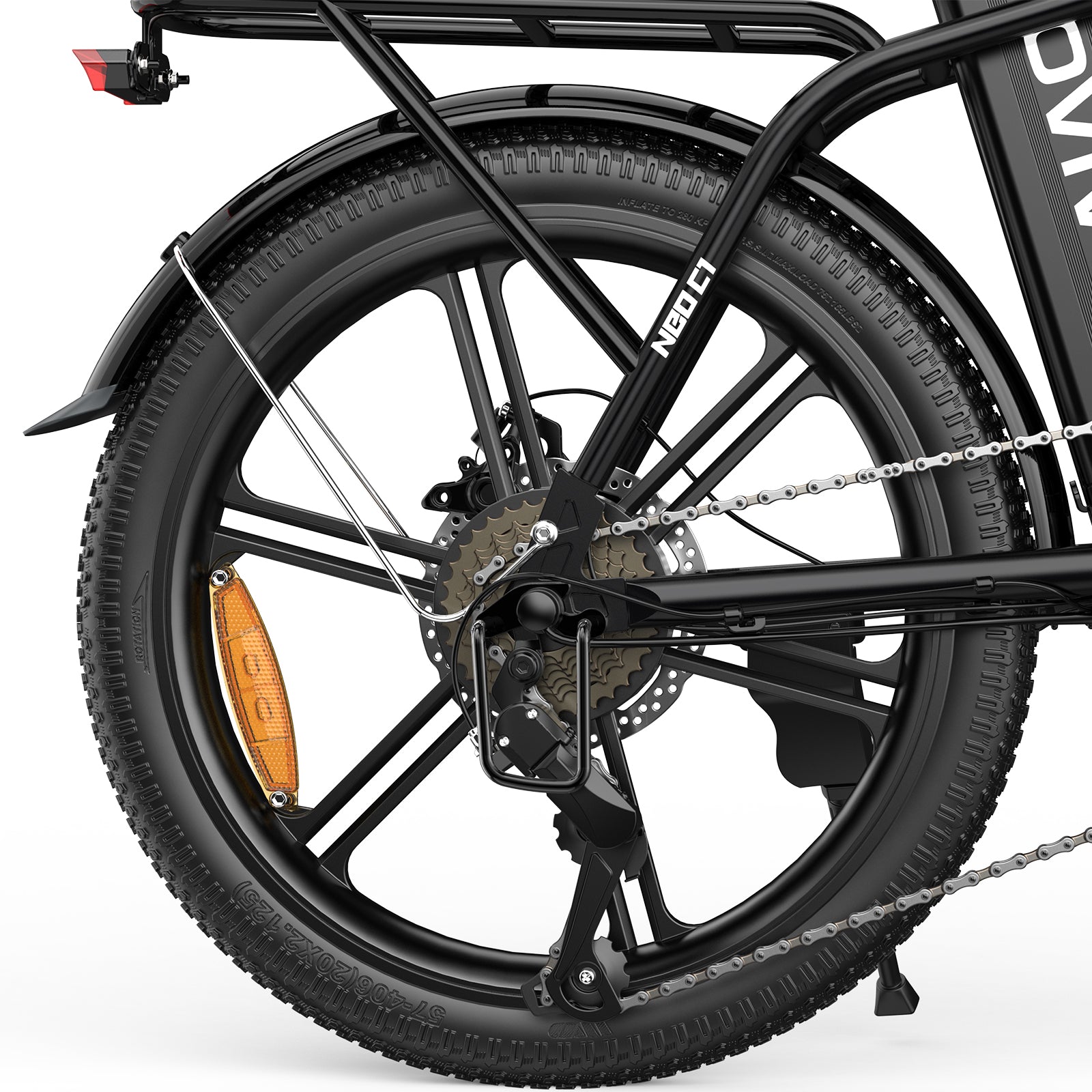 OVIVO NEO C1 | Bicicletta Elettrica | Versatile | Motore BAFANG 250W | 36V 13Ah | 25km/h | Autonomia 45-60Km | GARANZIA ITALIANA