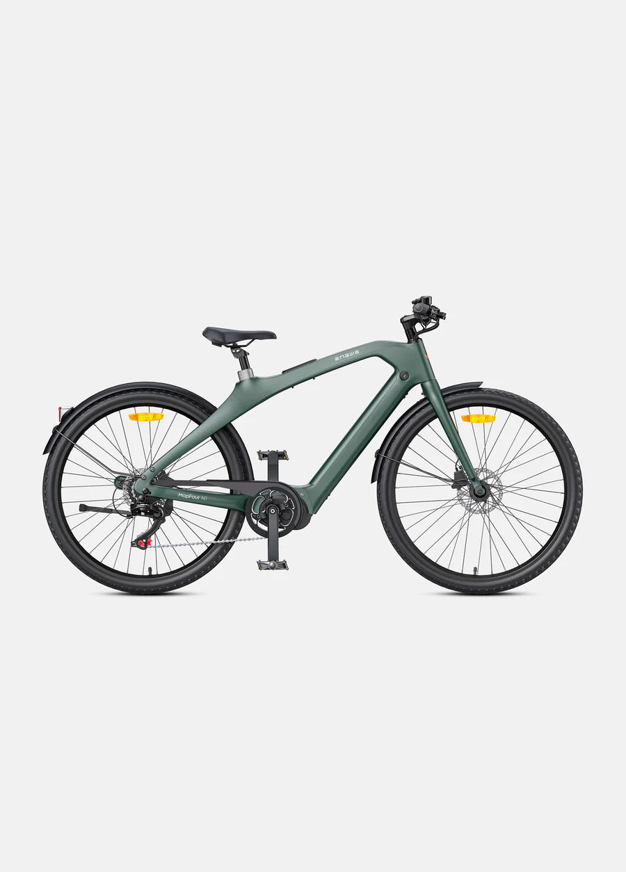 ENGWE MAPFOUR N1 PRO | Bicicletta Elettrica in Fibra di Carbonio | Motore centrale 250W | Cinghia in carbonio | Sensore di coppia | Batteria Samsung 100km | GARANZIA ITALIANA