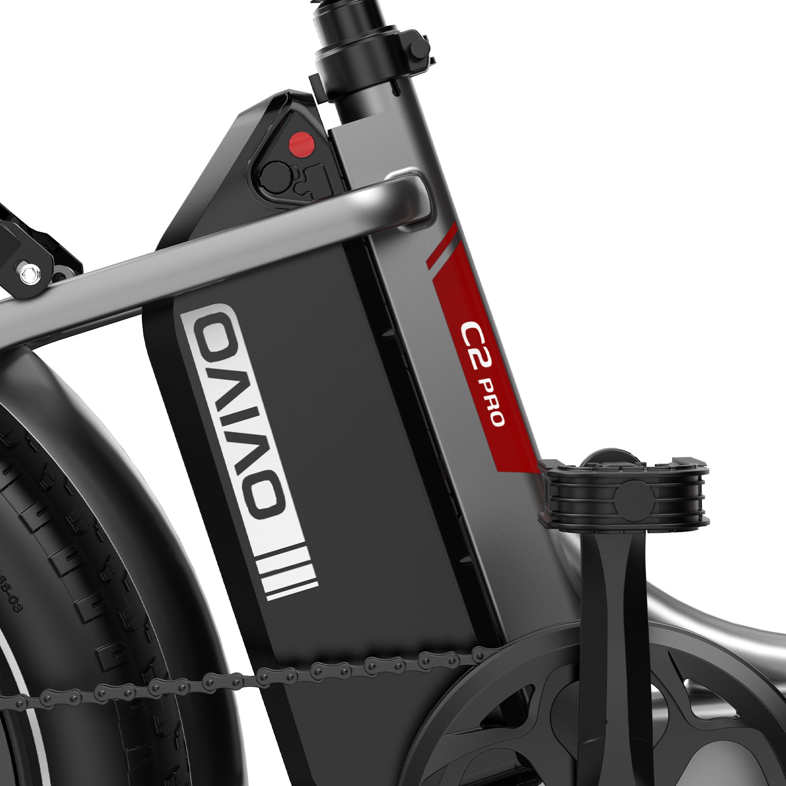 OVIVO C2 PRO | Bicicletta Elettrica Pieghevole | Versatile | Motore BAFANG 250W | 48V 18Ah | Freni Idraulici | 25km/h | Autonomia 90-120Km | GARANZIA ITALIANA