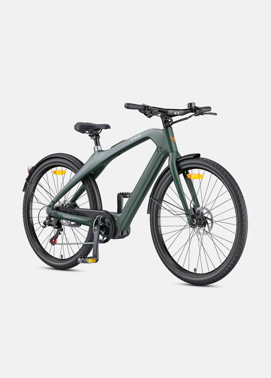 ENGWE MAPFOUR N1 PRO | Bicicletta Elettrica in Fibra di Carbonio | Motore centrale 250W | Cinghia in carbonio | Sensore di coppia | Batteria Samsung 100km | GARANZIA ITALIANA