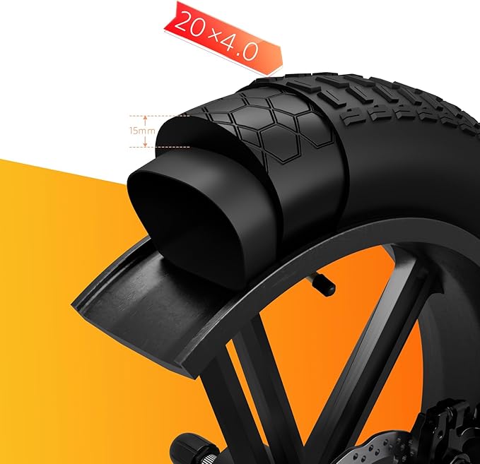 ANTIFORATURA Inserto per Pneumatico 20×4.0 pollici per bici elettriche E-Bike ENGWE EP-2 Pro/EP-2 Pro EU/EP-2 BOOST/Engine Pro/Engine Pro 2.0/M20/M1/ENGINE X e altri