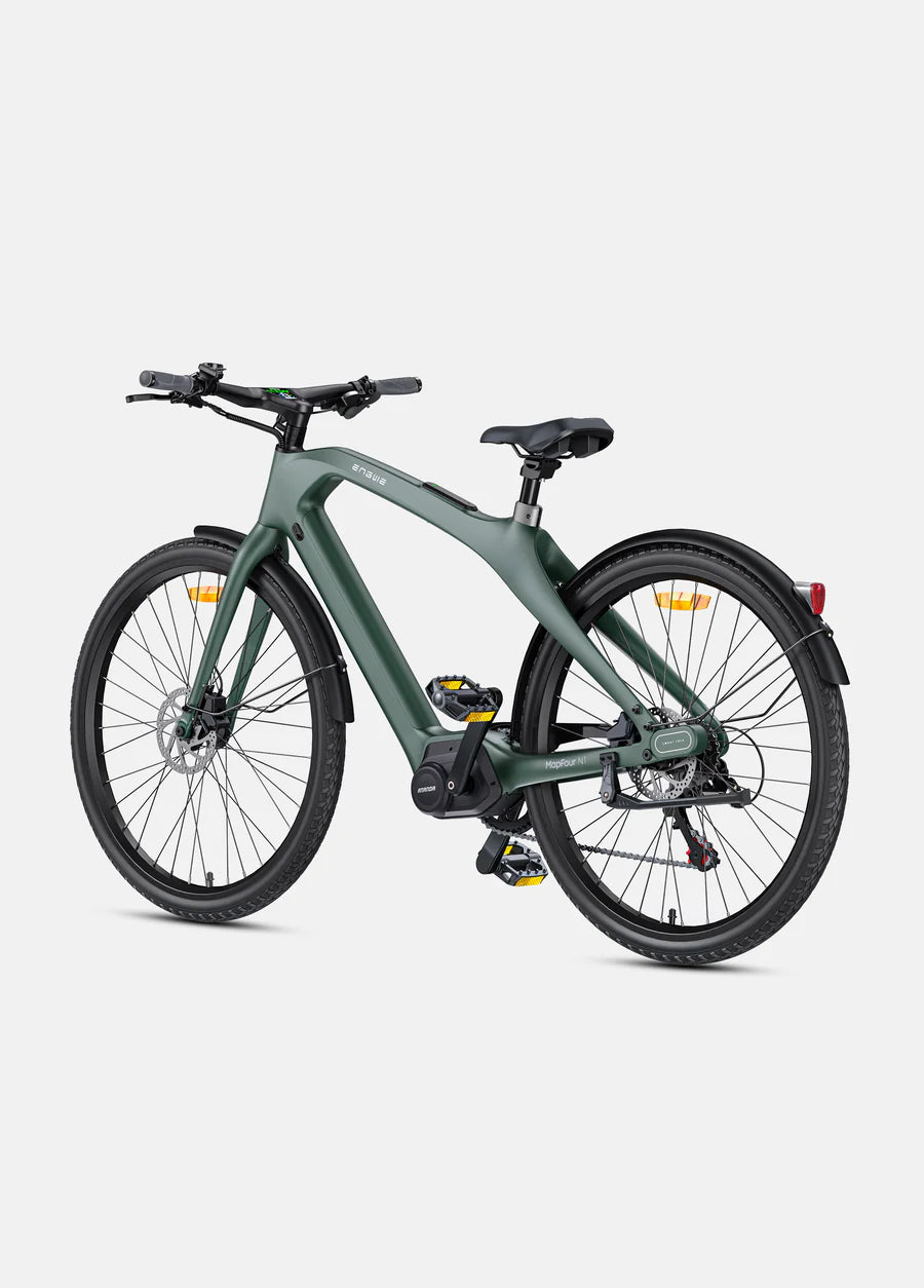 ENGWE MAPFOUR N1 PRO | Bicicletta Elettrica in Fibra di Carbonio | Motore centrale 250W | Cinghia in carbonio | Sensore di coppia | Batteria Samsung 100km | GARANZIA ITALIANA