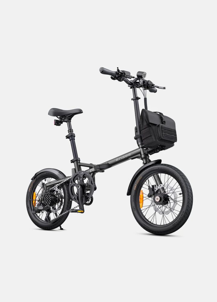 ENGWE ZIP Bicicletta Elettrica Pieghevole | Motore 250W | Sensore di coppia | Freni Idraulici | Batteria LG Portatile 36V 10Ah 120Km | GARANZIA ITALIANA