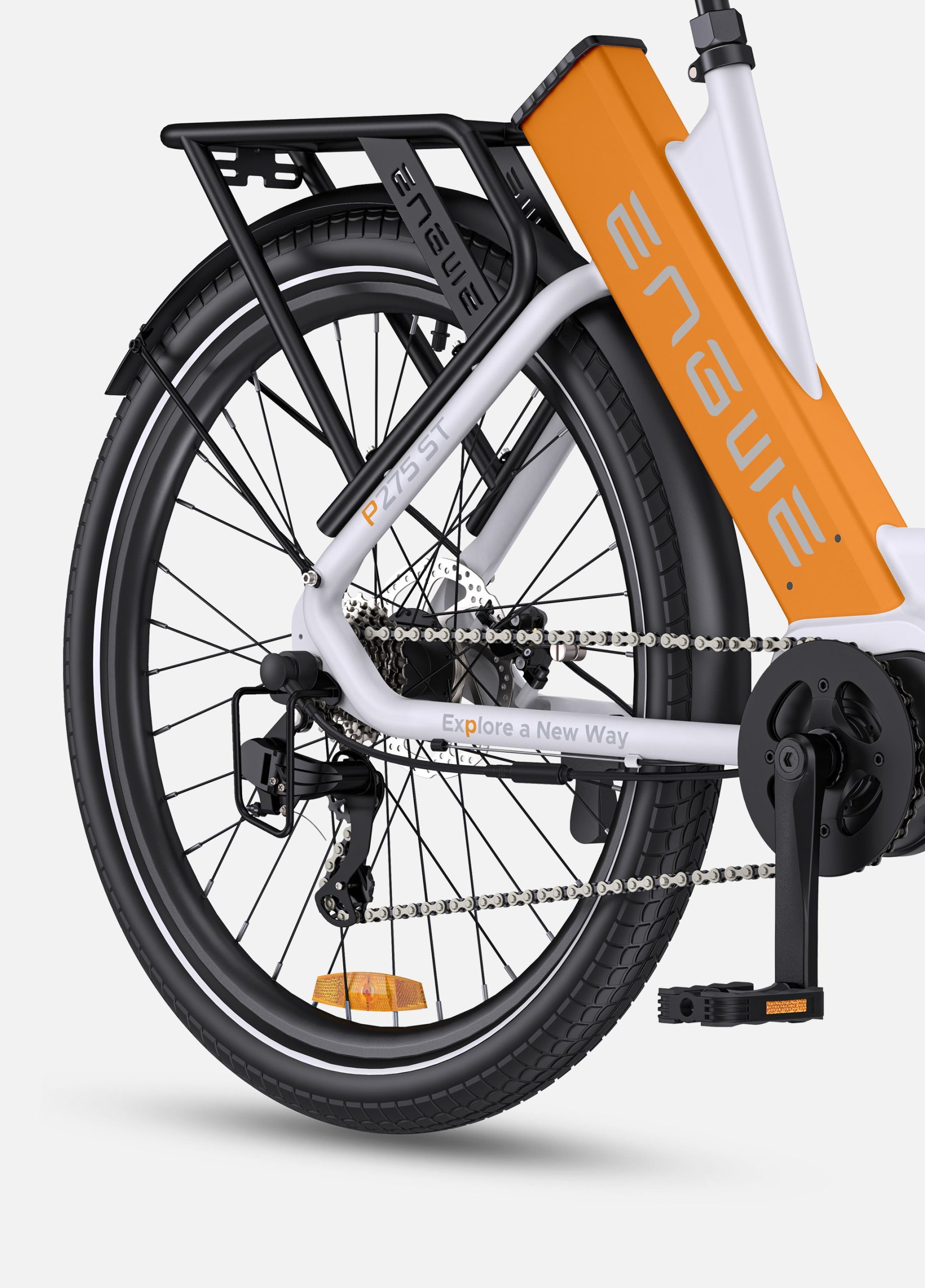 ENGWE P275 ST | Bicicletta Elettrica | Motore centrale Ananda 250W | Sensore di coppia | 36 V 19,2 Ah SAMSUNG | Autonomia 260Km| GARANZIA ITALIANA