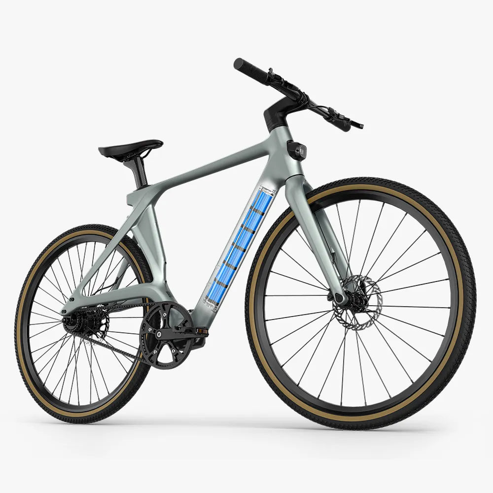 Fiido AIR| Bicicletta elettrica Urbana | Ultraleggero in Fibra di Carbonio | Motore 250W 35Nm |  DMEGC 208,8 Wh | Sensore di coppia | Freni idraulici | Autonomia 60 Km| GARANZIA ITALIANA