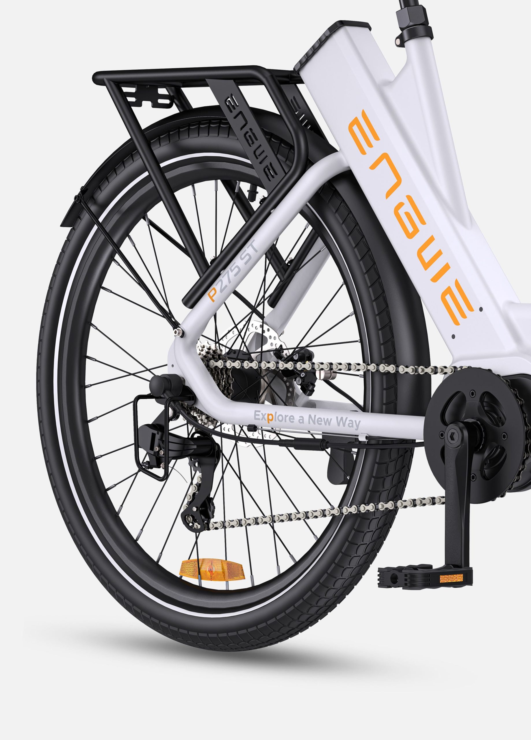 ENGWE P275 ST | Bicicletta Elettrica | Motore centrale Ananda 250W | Sensore di coppia | 36 V 19,2 Ah SAMSUNG | Autonomia 260Km| GARANZIA ITALIANA