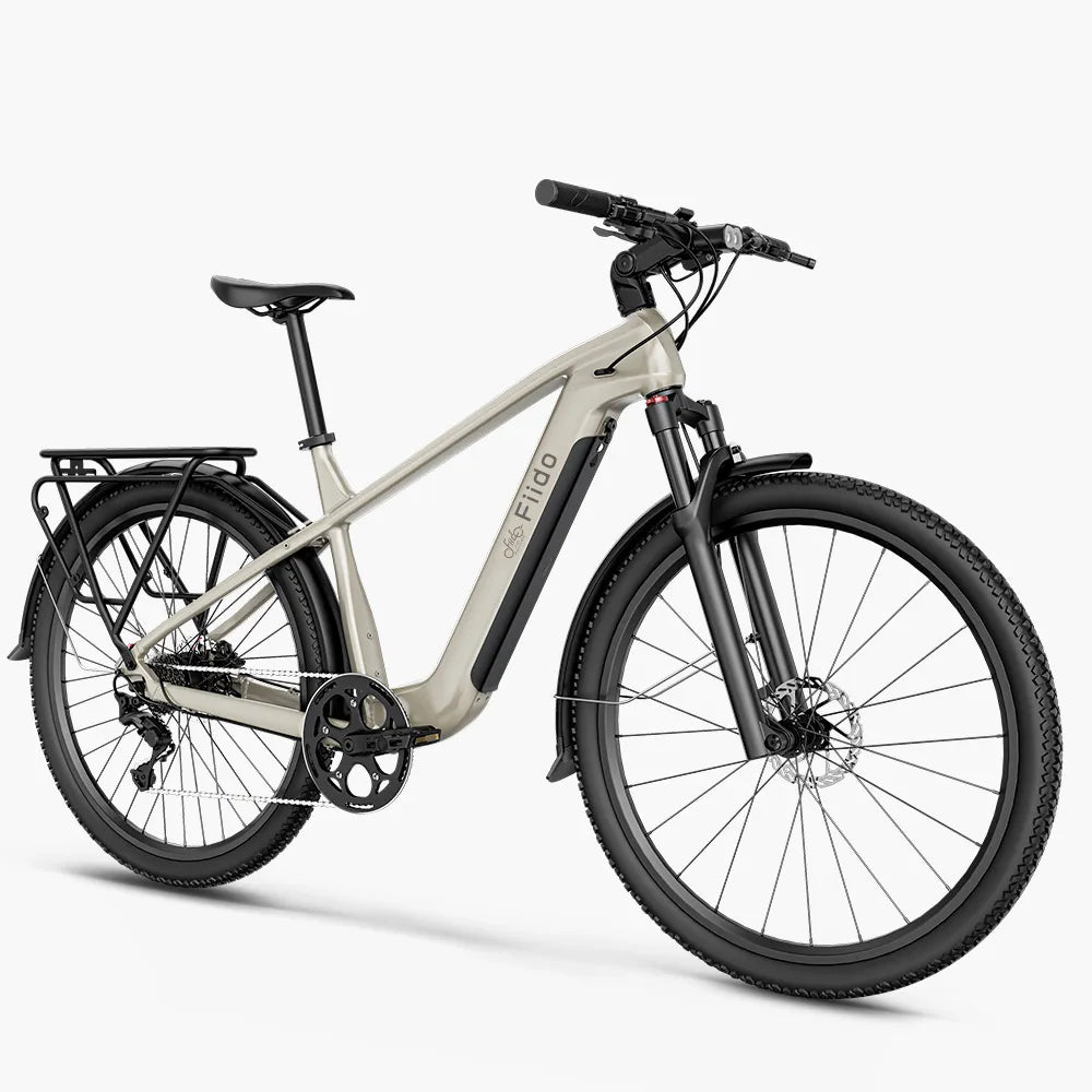 Fiido Nomads | Bicicletta elettrica da turismo | Motore 250W | 417,6 Wh | Sensore di coppia | Freni idraulici | Autonomia 79.36Km| GARANZIA ITALIANA