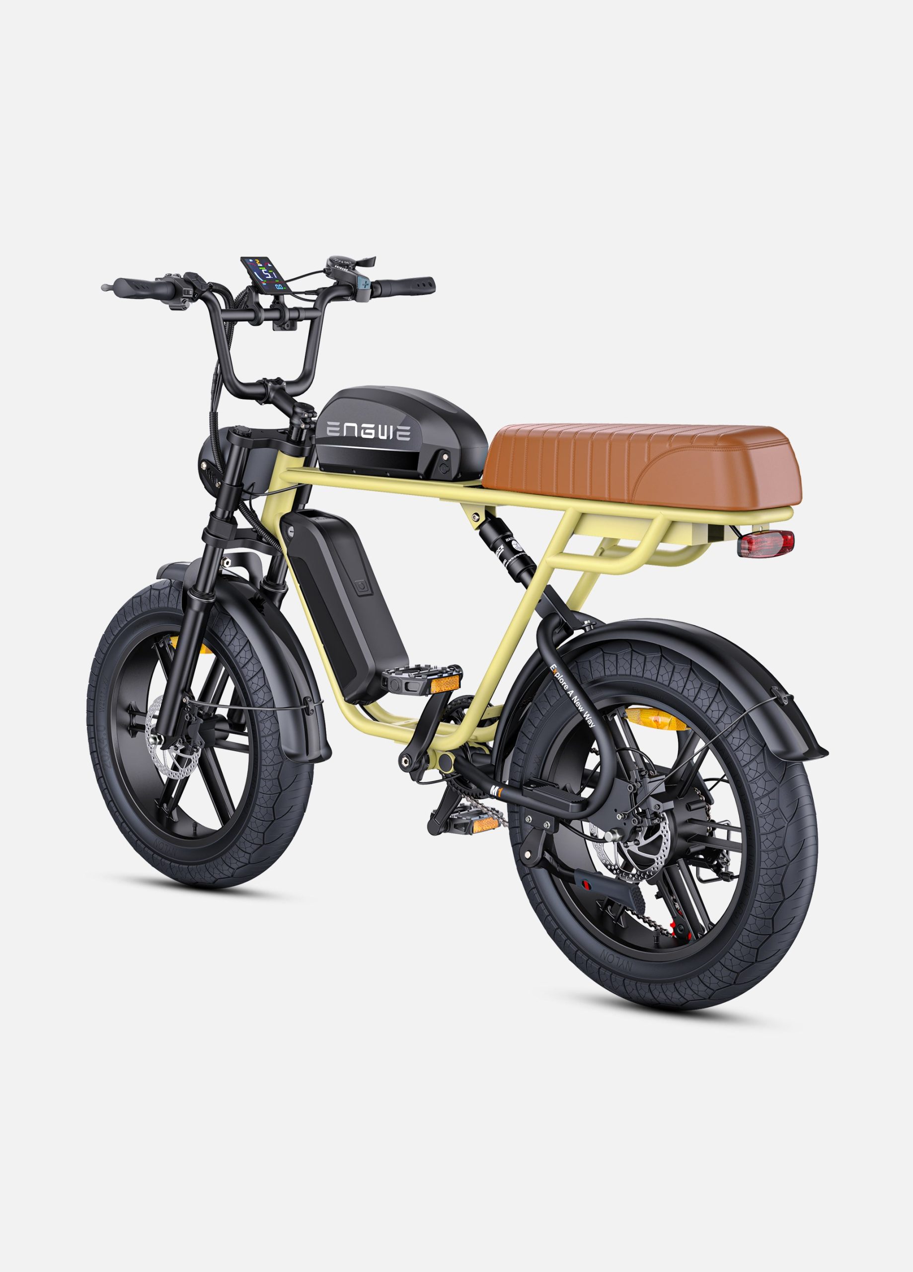ENGWE M1 | Bicicletta Elettrica per due passeggeri | Versatile | Motore 250W | 48V 15.6Ah/15.6Ah+13Ah | GARANZIA ITALIANA
