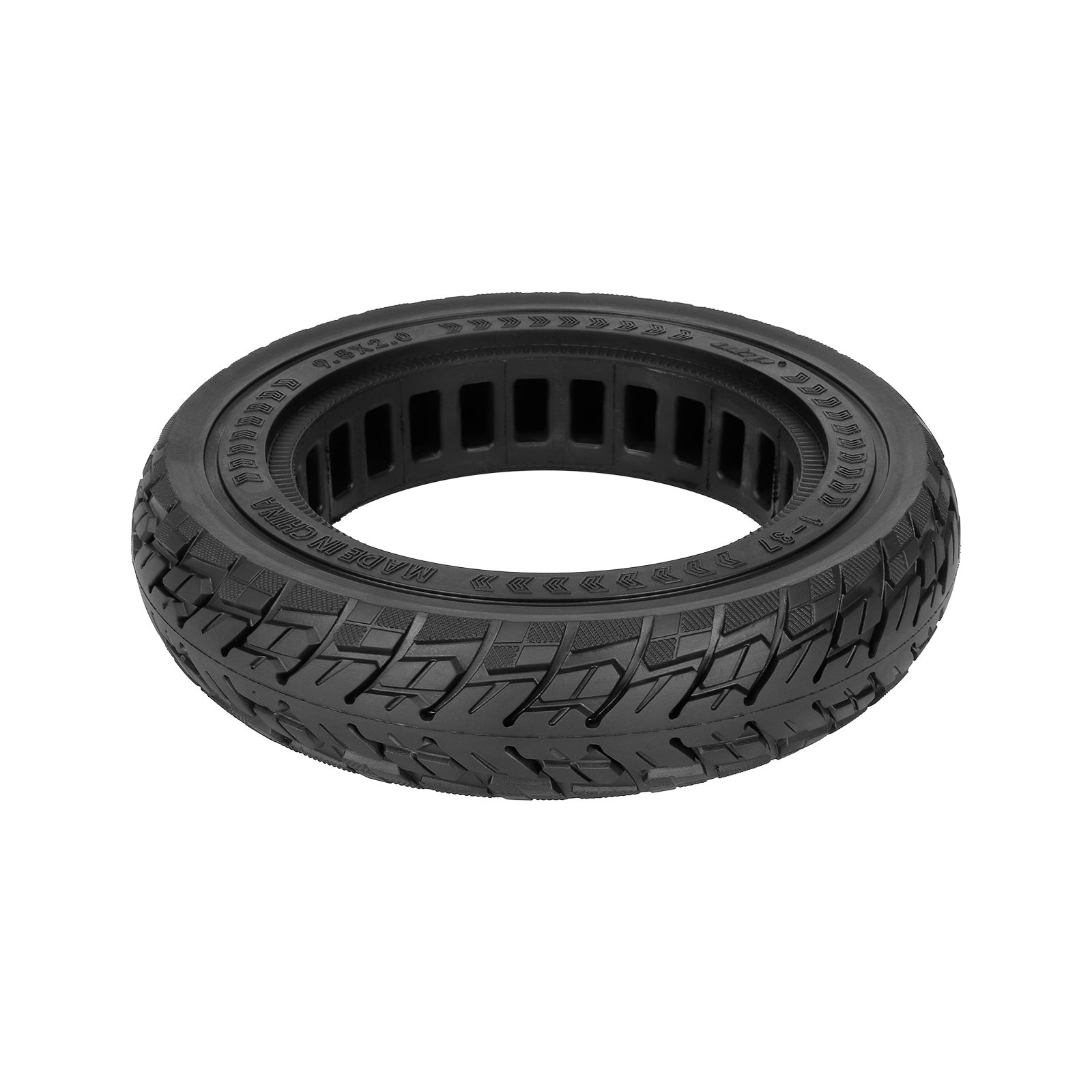 PNEUMATICO pieno gomma solida ruota 9,5×2-6,1 pollici per modifica Xiaomi, Ducati, Lexgo, Nilox, Alfa Romeo, Vivobike, Woow