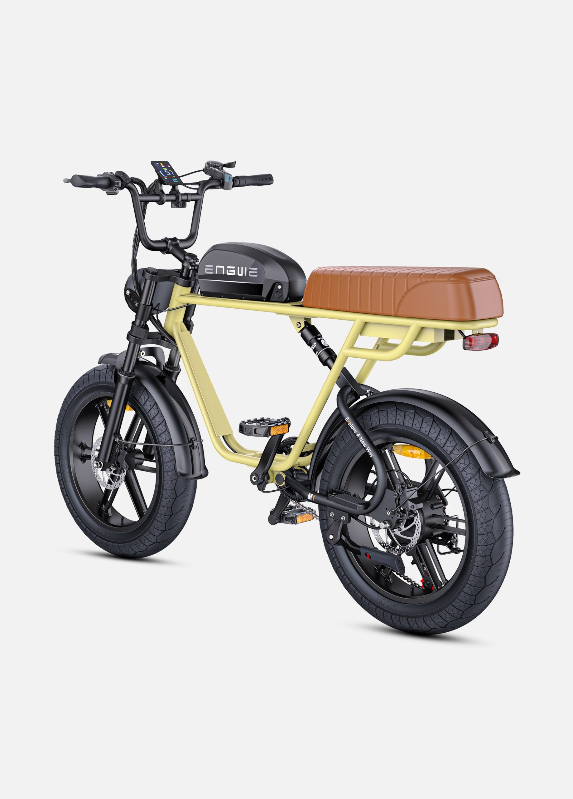 ENGWE M1 | Bicicletta Elettrica per due passeggeri | Versatile | Motore 250W | 48V 15.6Ah/15.6Ah+13Ah | GARANZIA ITALIANA