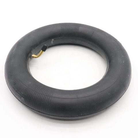 Camera d'aria 10x2.125 pollici valvola curva 45° rinforzata per monopattini elettrici