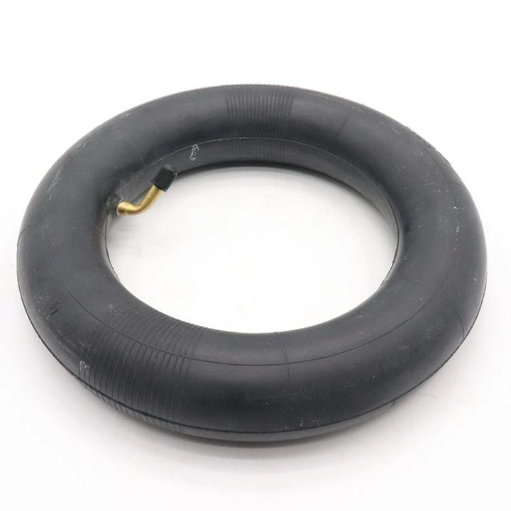 Camera d’aria 10×2.125 pollici valvola curva 45° rinforzata per monopattini elettrici