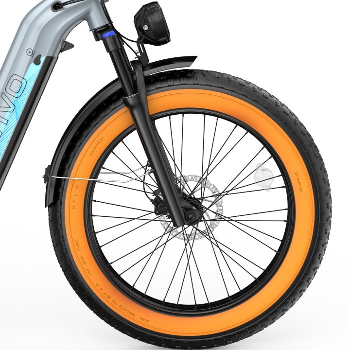 OVIVO HYPER V6 | Bicicletta Elettrica | Versatile | Motore BAFANG 250W | 48V 20Ah | Freni Idraulici | 25km/h | Autonomia 120-150km | GARANZIA ITALIANA
