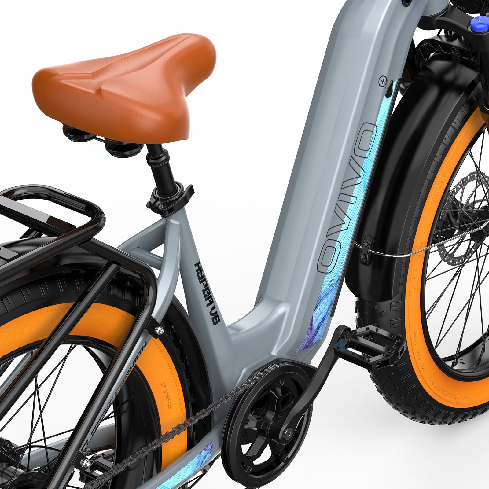 OVIVO HYPER V6 | Bicicletta Elettrica | Versatile | Motore BAFANG 250W | 48V 20Ah | Freni Idraulici | 25km/h | Autonomia 120-150km | GARANZIA ITALIANA