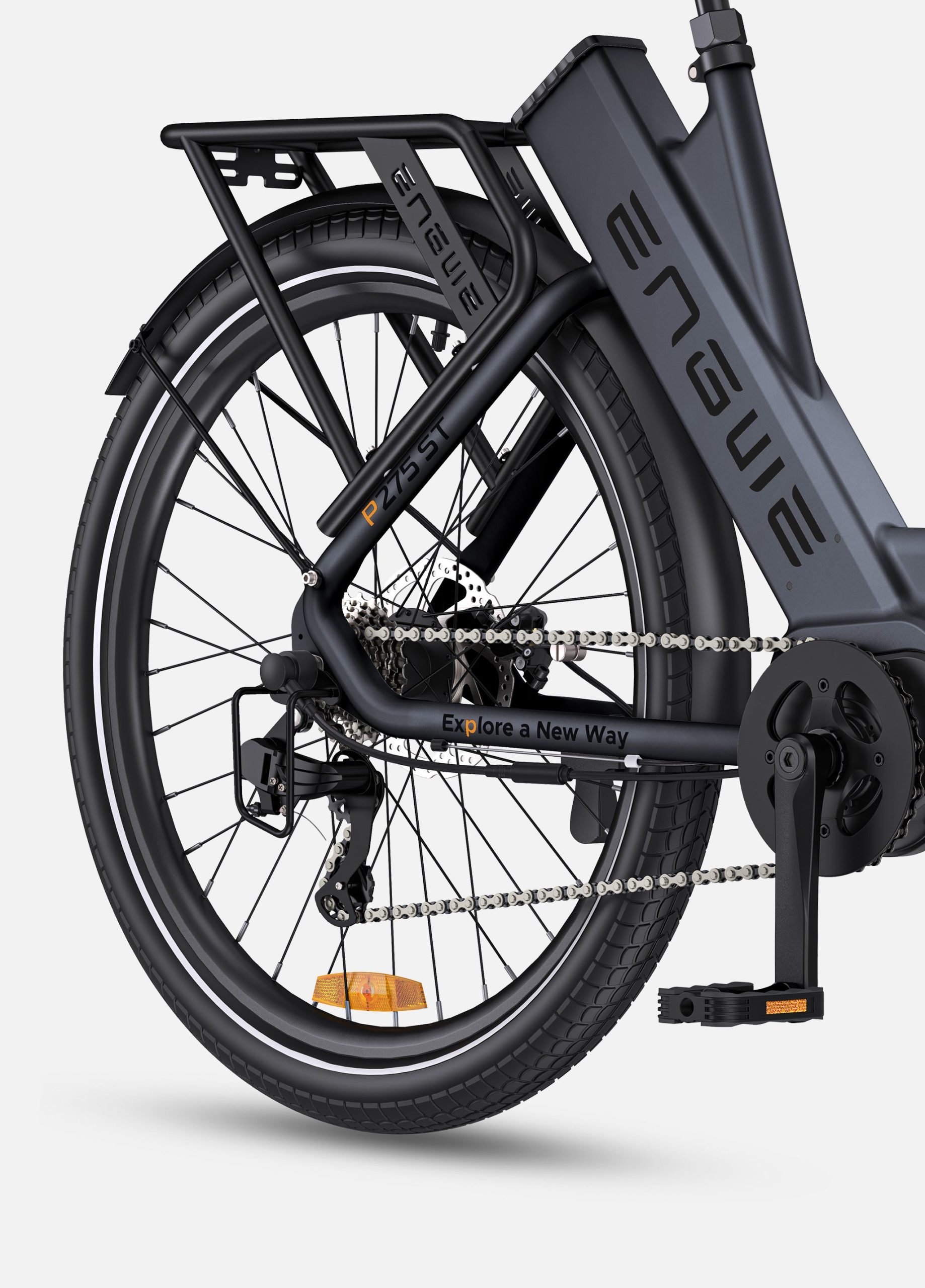 ENGWE P275 ST | Bicicletta Elettrica | Motore centrale Ananda 250W | Sensore di coppia | 36 V 19,2 Ah SAMSUNG | Autonomia 260Km| GARANZIA ITALIANA