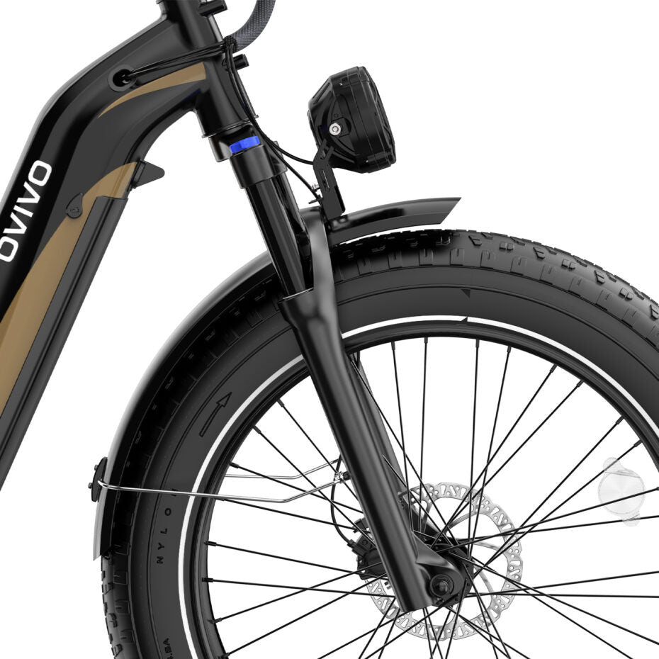 OVIVO V6 PRO | Bicicletta Elettrica Pieghevole | Versatile | Motore BAFANG 250W | 48V 20Ah | Freni Idraulici | 25km/h | Autonomia 120-150Km | GARANZIA ITALIANA