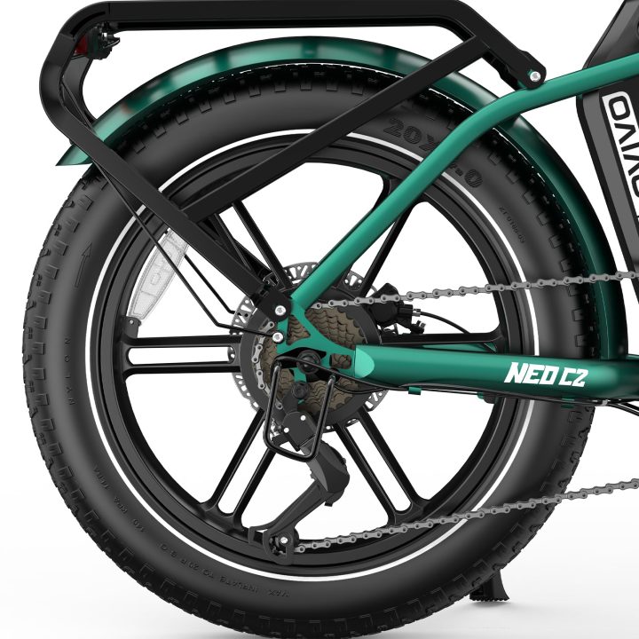 OVIVO NEO C2 | Bicicletta Elettrica Pieghevole | Versatile | Motore BAFANG 250W | 48V 18Ah | Freni Idraulici | 25km/h | Autonomia 90-120Km | GARANZIA ITALIANA