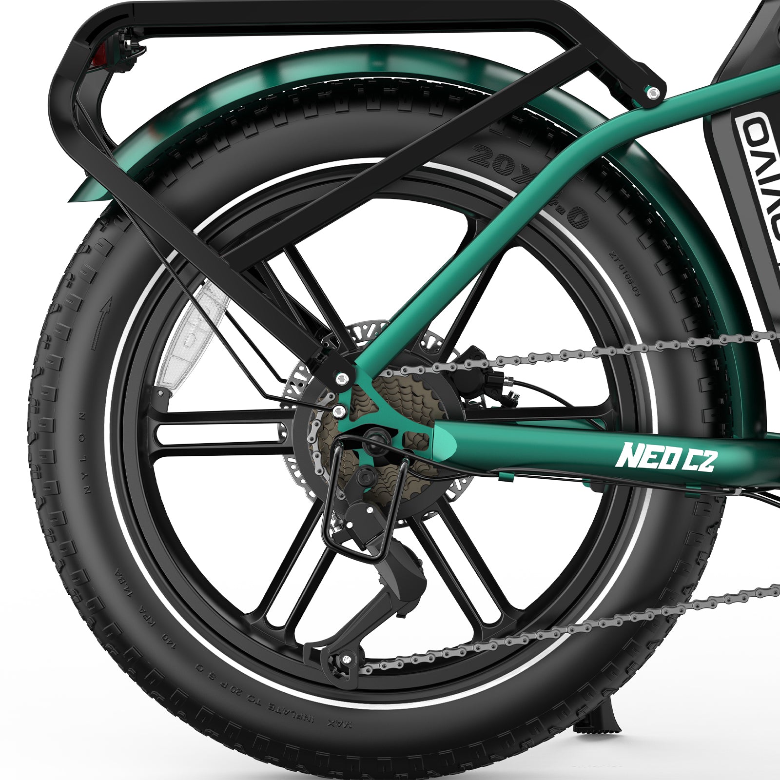 OVIVO NEO C2 | Bicicletta Elettrica Pieghevole | Versatile | Motore BAFANG 250W | 48V 18Ah | Freni Idraulici | 25km/h | Autonomia 90-120Km | GARANZIA ITALIANA