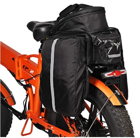 Engwe borsa Originale bicicletta impermeabile Waterproof Bike Rack Bag sedile posteriore bagagliaio 17-35L EP-2 Pro/EP-2 Pro EU/EP-2 BOOST/Engine Pro/Engine Pro 2.0/Engine X/M1 e altri