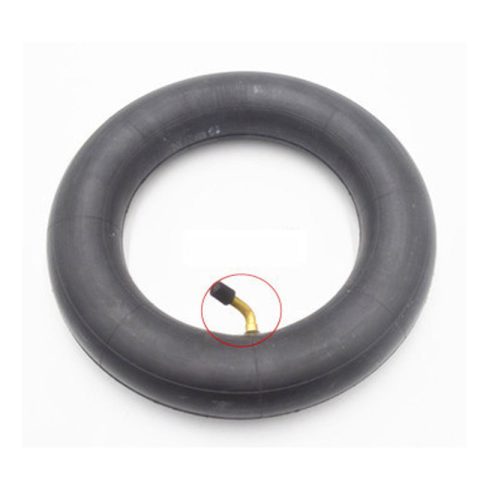 Camera d'aria 10x2.5 255/80 pollici valvola piegata curva 45° per Kugoo Kirin KuKirin M4/M4 Pro e altri