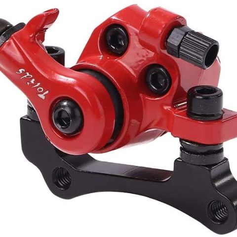 Pinza Freno a Disco Meccanico in Ferro Freno a Disco per Monopattino Elettrico Kugoo Kirin KuKirin M4/M4 Pro