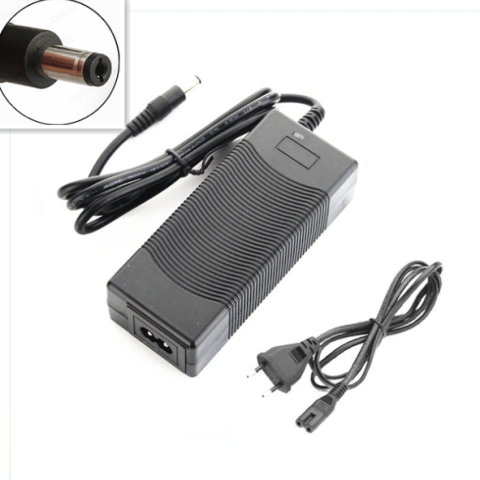 Carica batteria 42V 2A DC connettore compatibile per bicicletta elettrica FIIDO D2S/D4S/M1/D11 - Compatibile con altri modelli