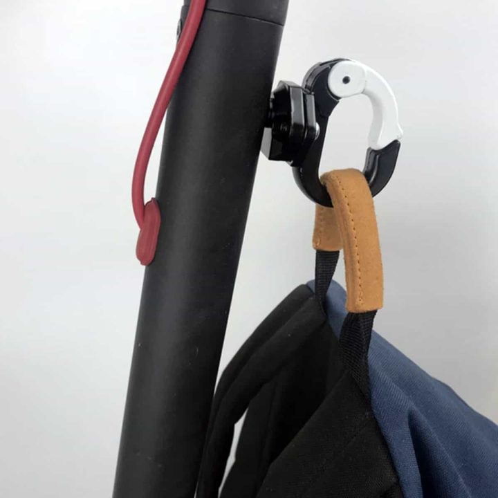 Ganci di Metallo in Diversi Colori | Appendi Borse per Monopattini Elettrici Xiaomi M365 e Pro