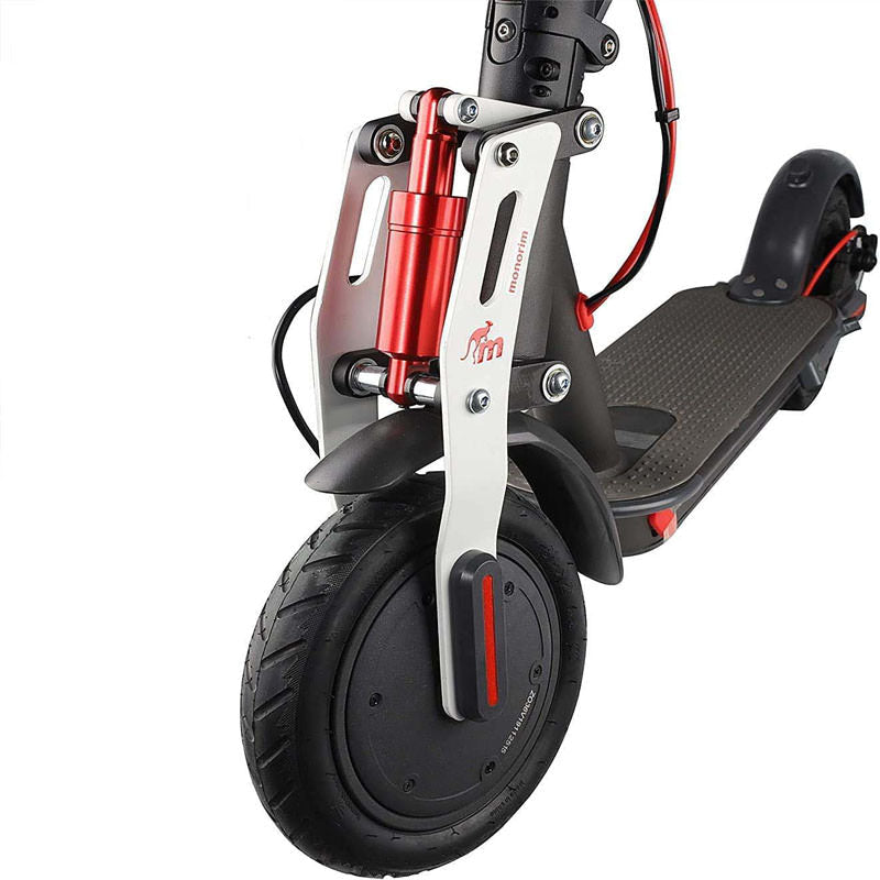 Ammortizzatore e sospensione MONORIM V4 (Black/Red) per monopattino elettrico XIAOMI M365/M365 Pro/1S/Pro 2/Essential