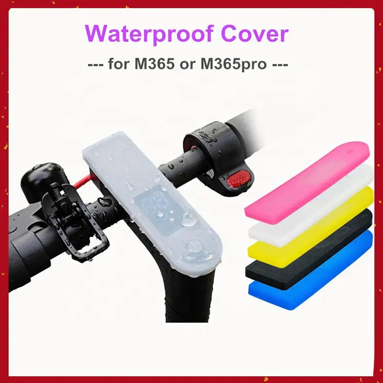Cover Pannello Display in Silicone Impermeabile per Xiaomi M365 Essential 1S Pro/2
