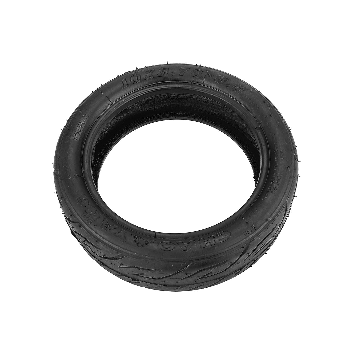 Pneumatico Tubeless Chaoyang 10×2.7-6.5 (70/65-6.5) per monopattino Ducati Scrambler City Cross-E (Modello City), Aerlang, Hitway e altri (Modello City – 255×70)
