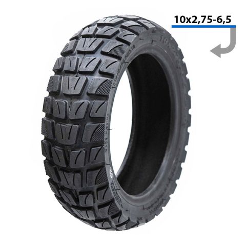 Pneumatico Tubeless XuanCheng OFFROAD 10X2.75-6.5 pollici per Kugoo kuKirin G3 Speedway 5 Dualtron 3 Ducati, Lexgo, Aerlang, Hitway, ninebot