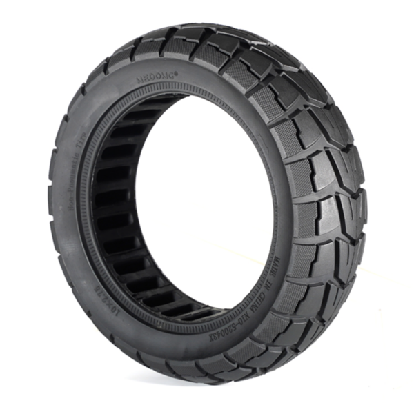 PNEUMATICO pieno gomma solida ruota Off Road 10X2.75-6.5 pollici monopattino Kugoo G3, Ducati, Lexgo, Aerlang, Hitway ed altri ( 70/65-6.5)
