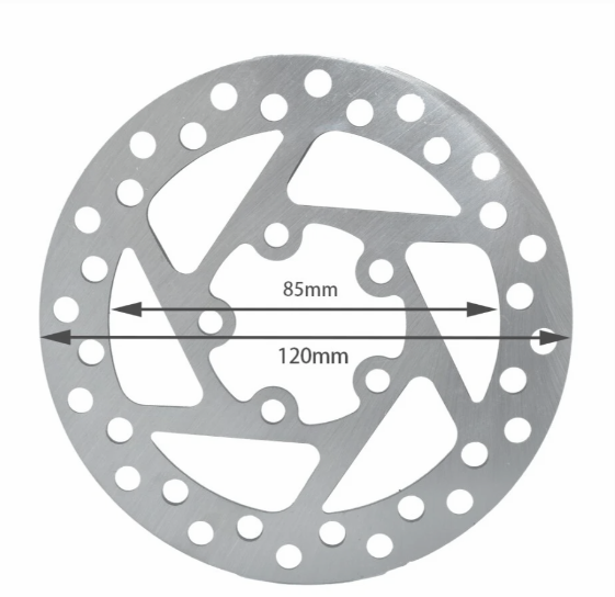 Disco freno 120mm per monopattino elettrico KUGOO KIRIN S4/Kukirin G2 Pro e altri