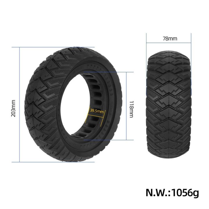 PNEUMATICO pieno gomma solida ruota 8.5×3 pollici per monopattino KuKirin G2 Pro (VERSIONE 2023) Kaabo warrior Kaabo wolf Zero 8/9 10X VSETT 8/9 PRO e Altri