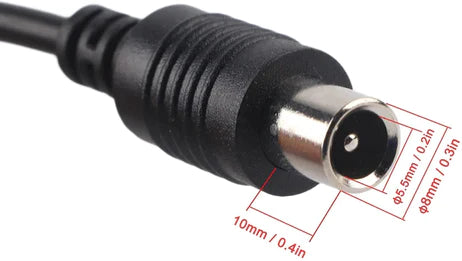 Carica batteria 54.6V 3A (connettore 8.0mm) Originale per bicicletta elettrica ENGWE EP-2 Pro/EP-2 Pro EU/EP-2 BOOST/Engine Pro/Engine X e per monopattino elettrico KuKirin G2 MAX – Compatibile con altri modelli