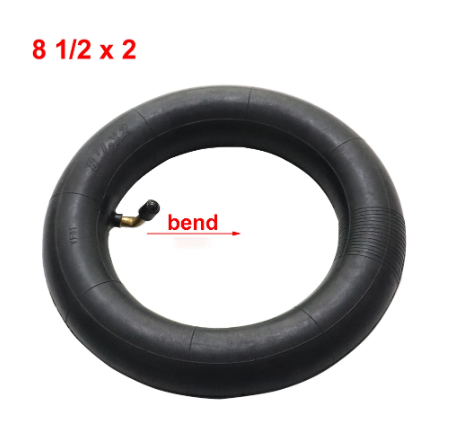 Camera D’aria 8.5×2 pollici valvola curva per Monopattini Elettrici KuKirin G2 Pro (VERSIONE 2023) (per la ruota Anteriore)