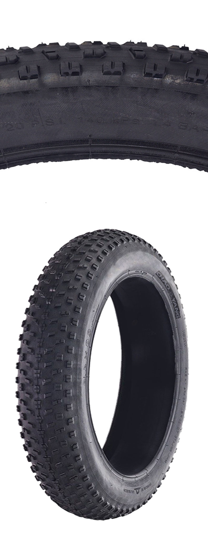 Copertone Pneumatico originale Engwe 20×4.0 pollici CHAOYANG Fat Tire per bici elettriche E-Bike ENGWE EP-2 Pro/EP-2 Pro EU/Engine Pro/ Engine X/ M20/L20/FIIDO M1/M1 Pro