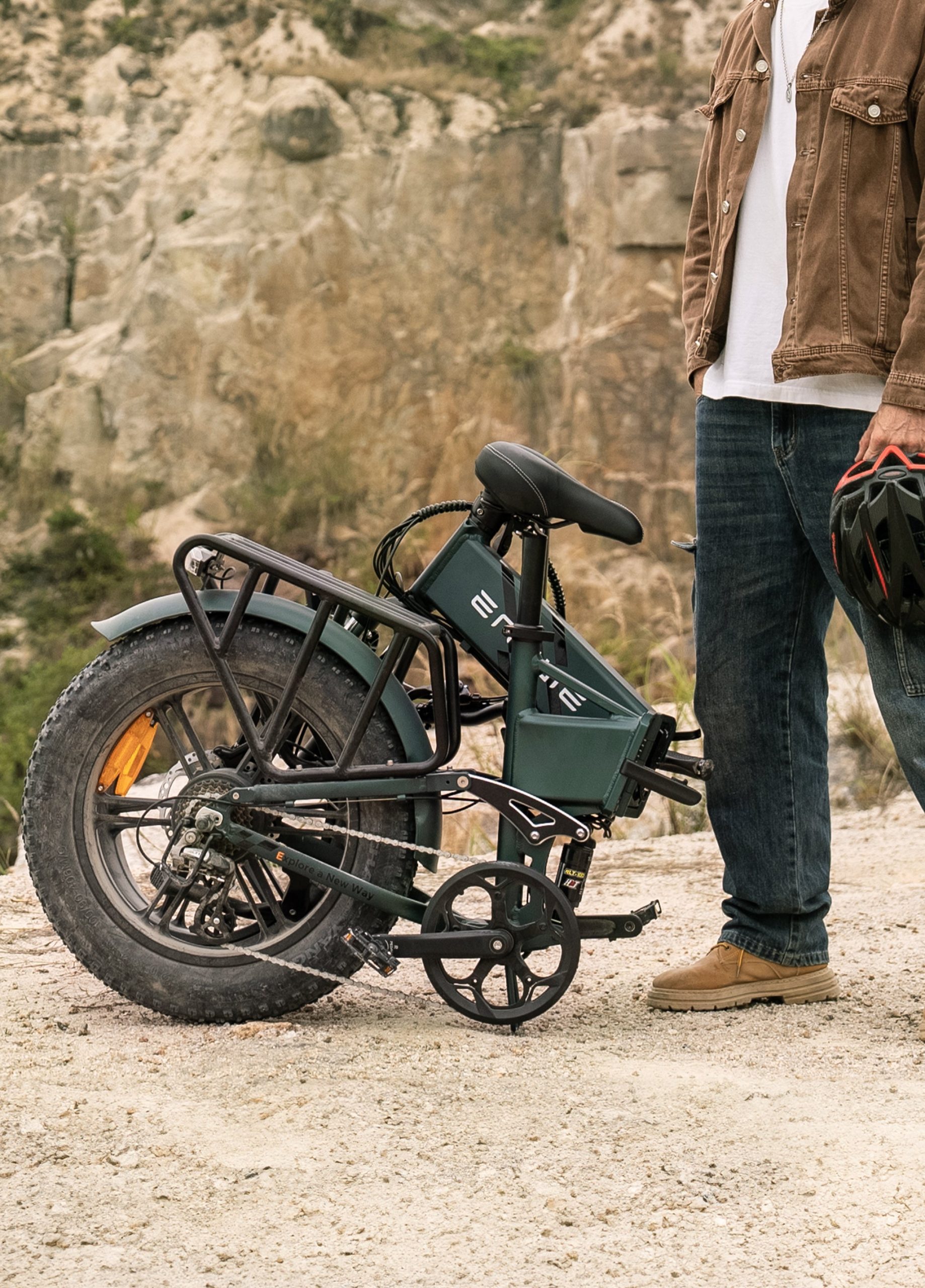 ENGWE ENGINE PRO 2.0 | Bicicletta Elettrica | Pieghevole | Ruote Fat 20″x4 | Motore 75 Nm | 16Ah 768Wh | Autonomia 110km | GARANZIA ITALIANA