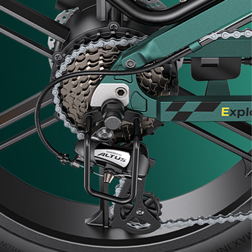 ENGWE ENGINE PRO 2.0 | Bicicletta Elettrica | Pieghevole | Ruote Fat 20″x4 | Motore 75 Nm | 16Ah 768Wh | Autonomia 110km | GARANZIA ITALIANA